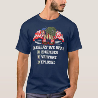 Camiseta Lembre-se de Todos os Veteranos Implantados na Sex