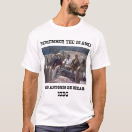 Camiseta Lembre-se do Alamo Davy Crockett 