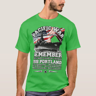 Camiseta LEMBRE-SE do cruzador Portland US