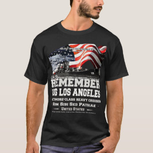 Camiseta LEMBRE-SE do navio de cruzeiro pesado CA135 de Los