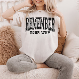 Camiseta Lembre-se do Seu Porquê para Conselheiro