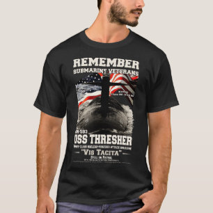 Camiseta LEMBRE-SE do Thresher USS SSN593