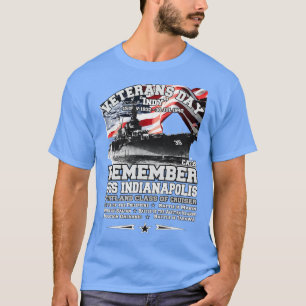 Camiseta LEMBRE-SE DOS USS Indianapolis CLCA35