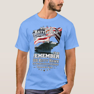 Camiseta LEMBRE-SE dos Veteranos Hawk Gatinho dos EUA