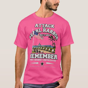 Camiseta Lembrem-se de Pearl Harbor 1941