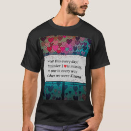 Camiseta Lembrete 1 Coração está Faltando