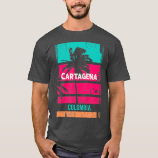 Camiseta Lembrete de Cartagena Souvenir Colombia