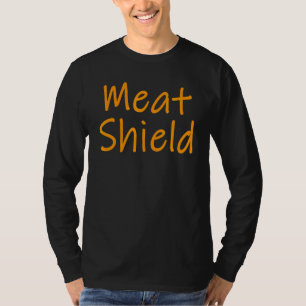Camiseta Lembrete De Gâmero De Blindagem De Carne Para Os J