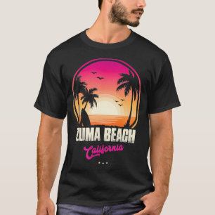 Camiseta Lembrete de Zuma Beach Souvenir California 1