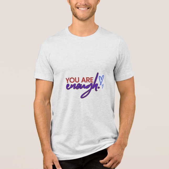 Camiseta Lembrete Suficiente Superior (Frente)