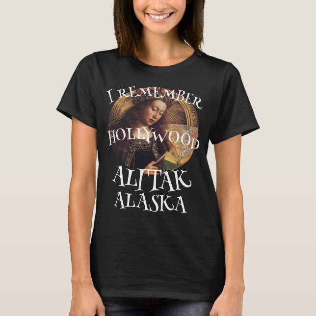 CAMISETA LEMBRO-ME DE HOLLYWOOD NO ALITAK ALASKA WARCOVE (Frente)
