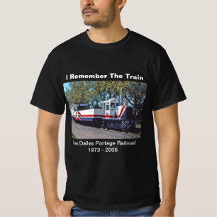 Camiseta Lembro-Me Do Comboio - Les Dalles Portage Railroad
