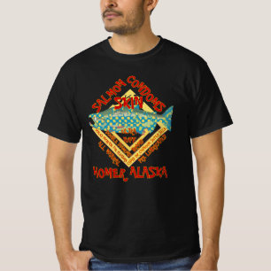 CAMISETA LEMENBRANÇA DE FÉRIAS NO ALASKA CRUZEIRO NAVIO VIA