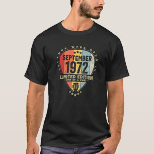 Camiseta Lêmina de violão Lendas Nasceram Em Setembro de 1