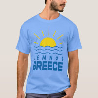 Lemnos Grécia Sol e Mar Azul Masculino