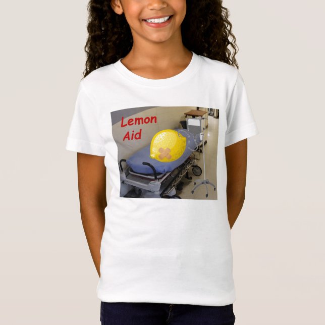 Camiseta Lemon Aid do médico no PS (Frente)