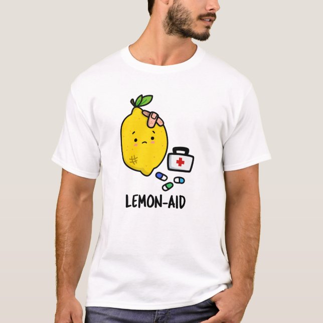 Camiseta Lemon-aid Engraçado Limão-Limão-Limão (Frente)