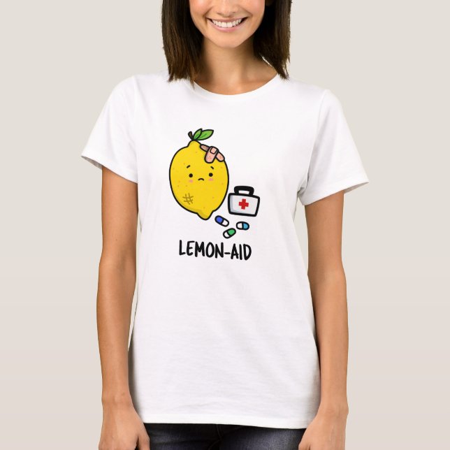 Camiseta Lemon-aid Engraçado Limão-Limão-Limão (Frente)