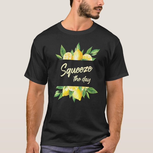Camiseta Lemon Citrus espreme o dia (Frente)