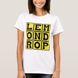 Camiseta Lemon Drop, Coquetel Zesty
