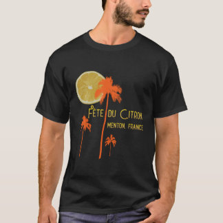 Camiseta Lemon Festival Fete Du Citron Menton França Francê