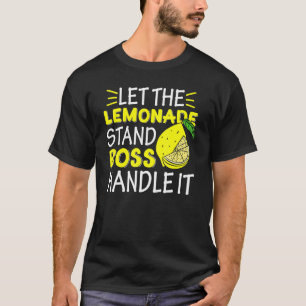 Camiseta Lemon Juice Boss Que A Limonada Seja O Chefe