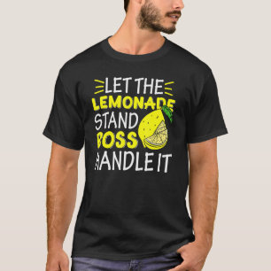 Camiseta Lemon Juice Boss Que A Limonada Seja O Chefe