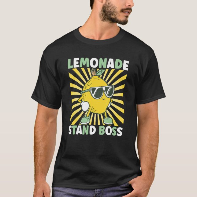 Camiseta Lemon Juice Lemonade Stand Boss (Frente)