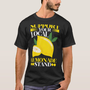 Camiseta Lemon Suporta O Seu Pão De Limonada Local