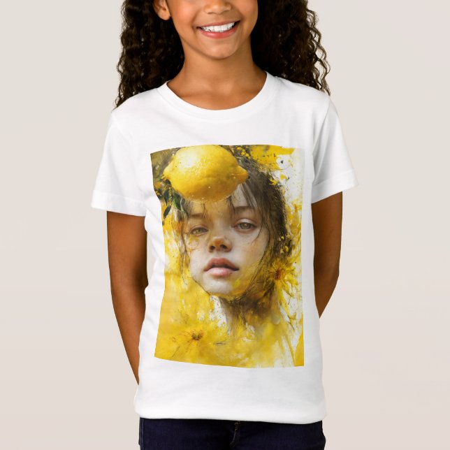 Camiseta Lemon Zest: Um Retrato da Radiação Judaica" (Frente)