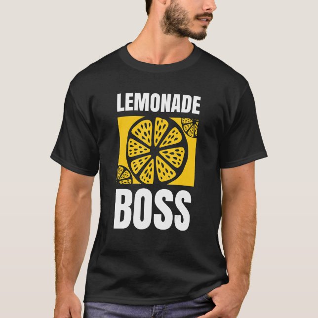 Camiseta Lemonade Boss Juice Stand 1 (Frente)