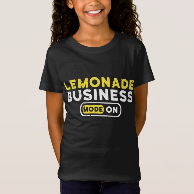 Camiseta Lemonade Business Mode (Modo Comercial De Limonada (Frente)