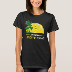 Camiseta Lemonade Crew Espetáculo De Limonada Para Crianças