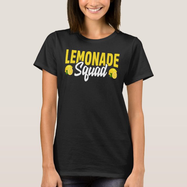 Camiseta Lemonade Crew Lemon Lover Lemonade Squad Summer Fr (Frente)