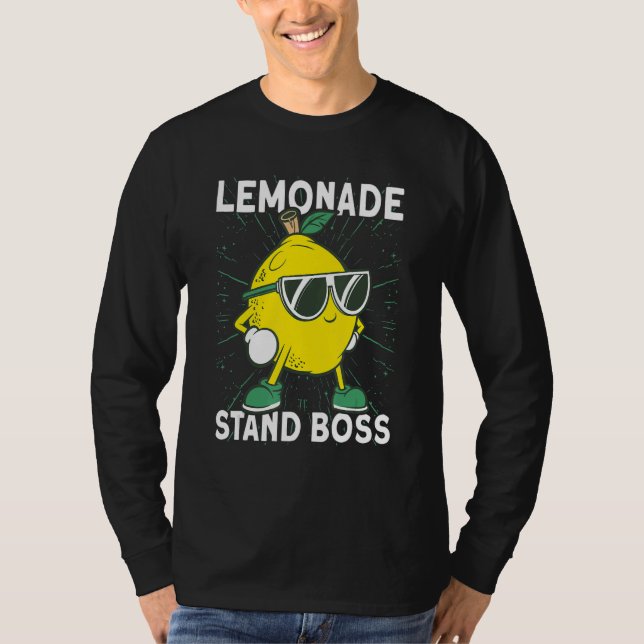 Camiseta Lemonade Crew Lemonade Stand Chefe (Frente)