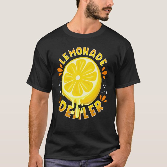 Camiseta Lemonade Dealer Lemon Stand Juice (Frente)