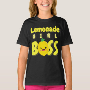 Camiseta Lemonade Girl Boss Lemonade Stand Boss Lemonade