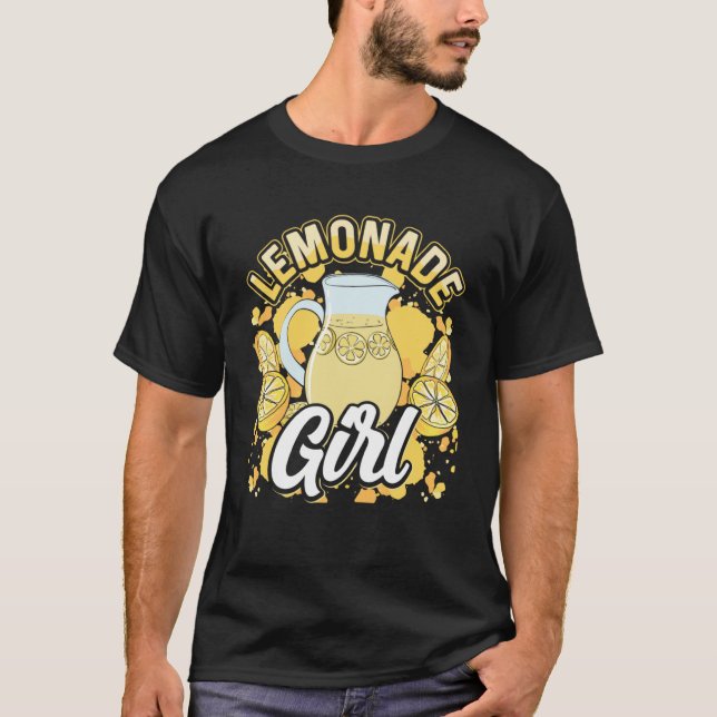 Camiseta Lemonade Girl Lemonade Stand Boss (Frente)