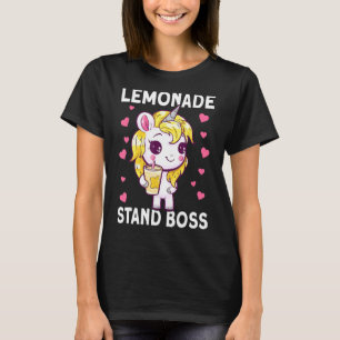 Camiseta Lemonade Girl Lemonade Stand Boss