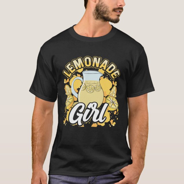 Camiseta Lemonade Girl Lemonade Stand Boss (Frente)