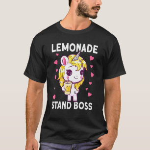 Camiseta Lemonade Girl Lemonade Stand Boss