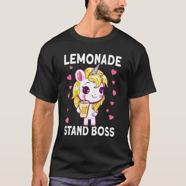 Camiseta Lemonade Girl Lemonade Stand Boss (Frente)