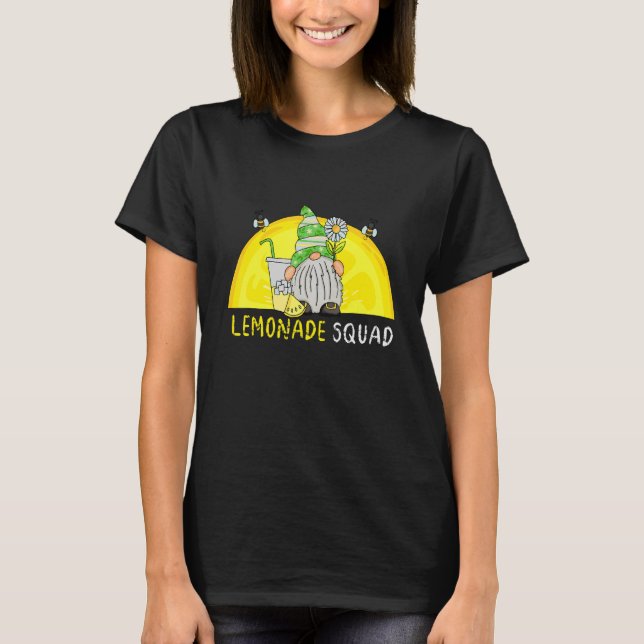 Camiseta Lemonade Gnomo Awesmnade Lemonade Squad Kids Lemon (Frente)