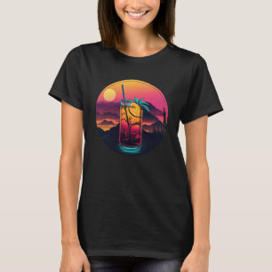 Camiseta Lemonade Iced Tea Synthwave 80s Retrowave Aestheti