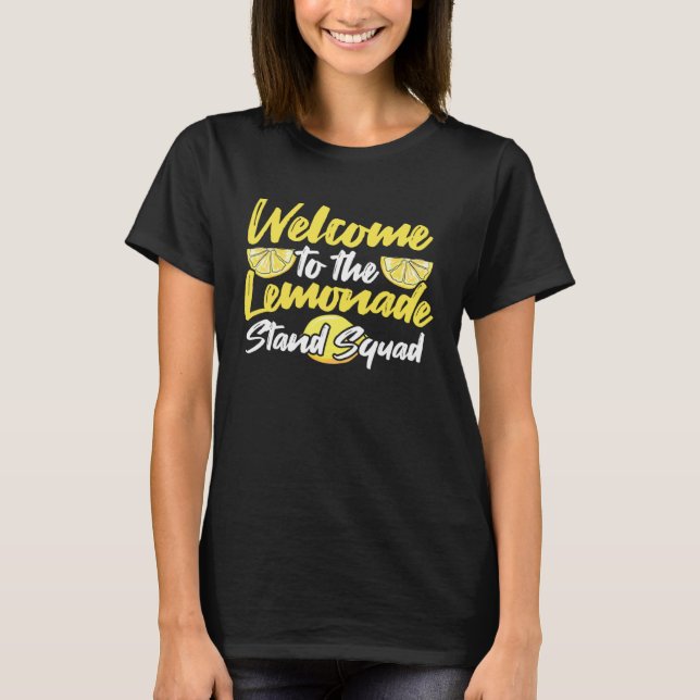 Camiseta Lemonade Nerd Lemonade Stand Security   Lemonade S (Frente)