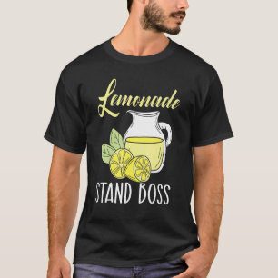 Camiseta Lemonade Stand Boss Lemon Fruta Business