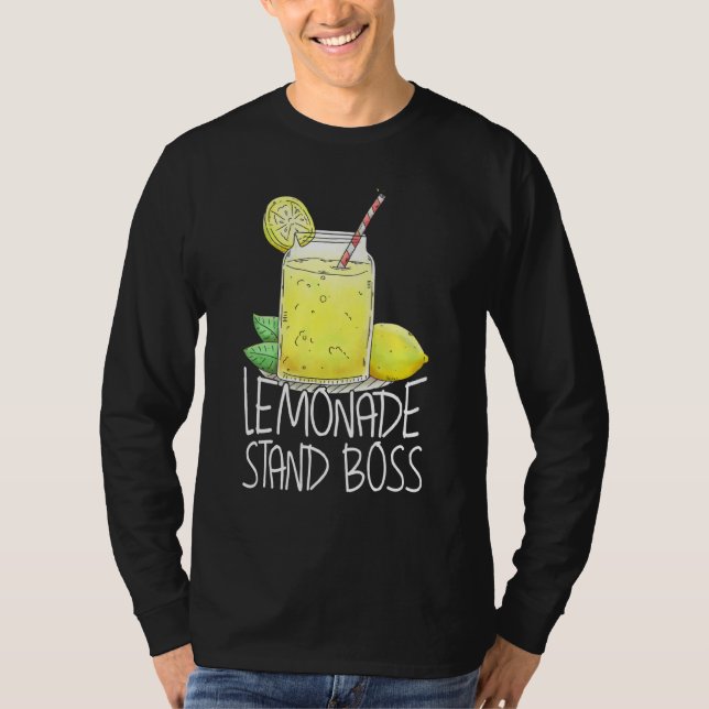 Camiseta Lemonade Stand Boss Lemon Juice (Frente)