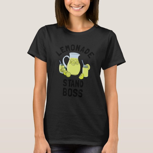 Camiseta Lemonade Stand Boss Lemon Juice (Frente)