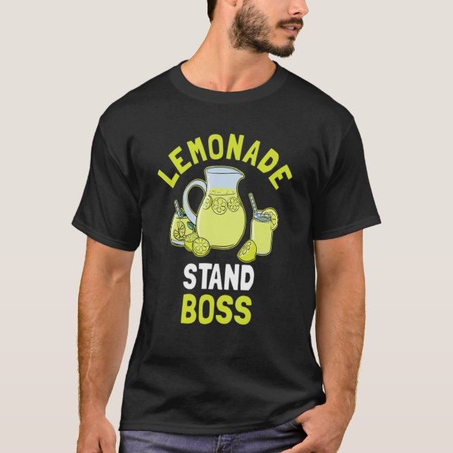 Camiseta Lemonade Stand Boss Lemon Juice (Frente)