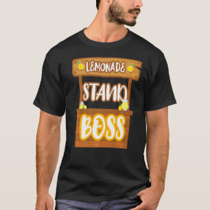 Camiseta Lemonade Stand Boss Lemon Juice